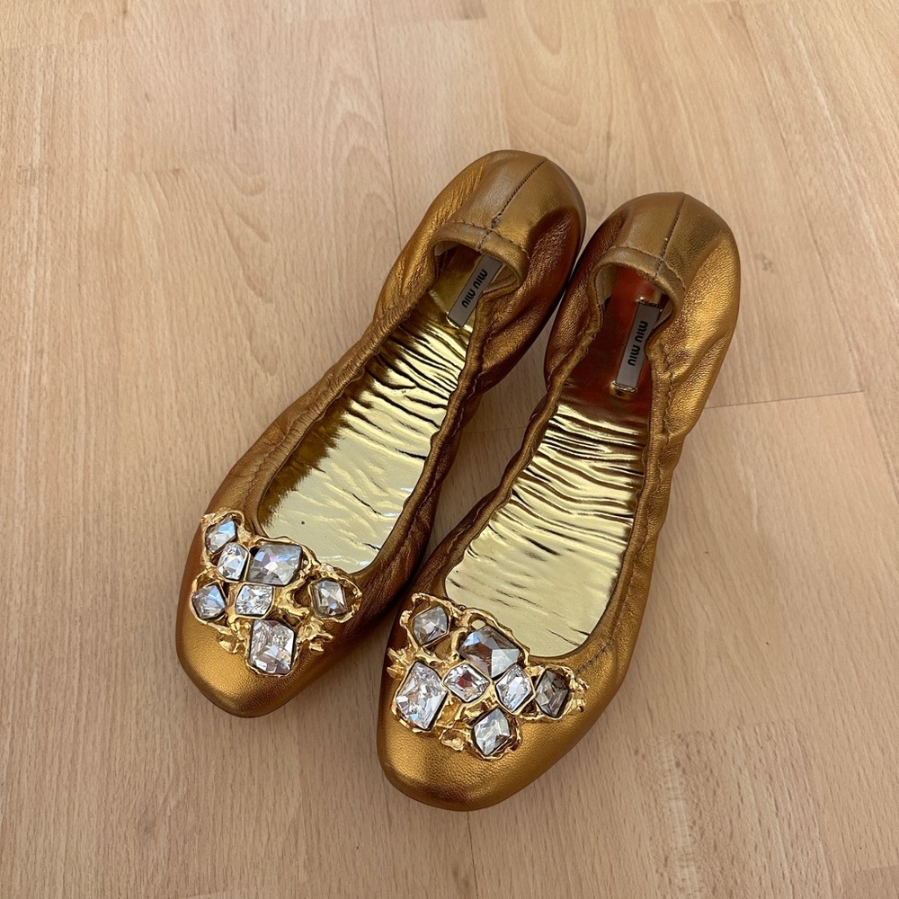 New Miu Miu ballet flats